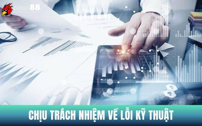 Chúng tôi sẽ chịu trách nhiệm về lỗi kỹ thuật trên website