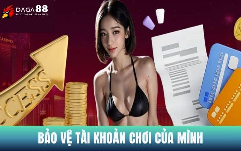 Trách nhiệm người chơi cần bảo mật tài khoản của mình