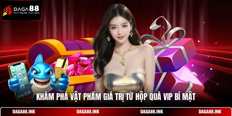 Khám phá vật phẩm giá trị từ hộp quà VIP bí mật